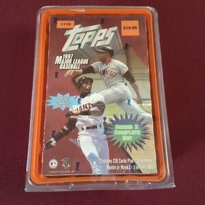 New in package, series 2, 1997 Major League Baseball cards